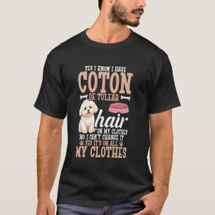 Dog Owner Puppy Lover Fluffy Pet Lover Coton De Tu T-Shirt