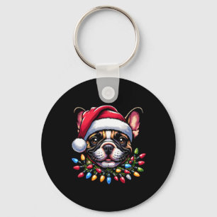 Dog Owner Xmas Men Women Favorite French Bulldog C Key Ring