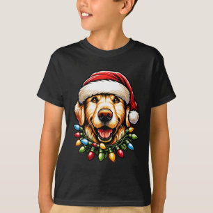 Dog Owner Xmas Men Women Favorite Golden Retriever T-Shirt
