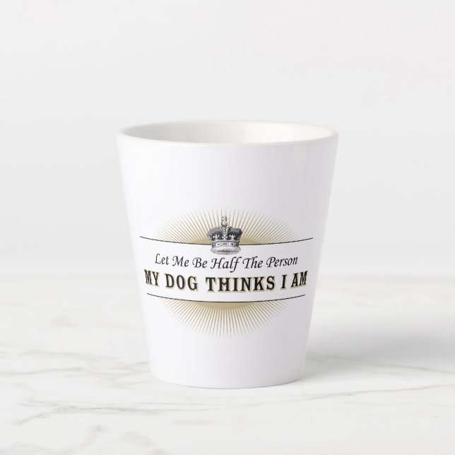 Dog Owners Prayer Latte Mug (Front)