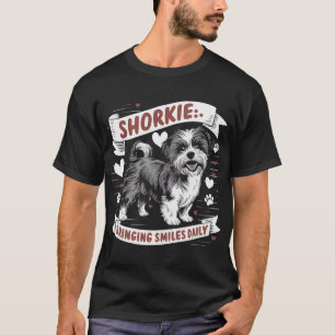 Dog Owners Shorkie Owner Dog Lover Puppy Shih Tzu  T-Shirt