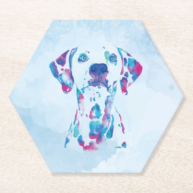 Dog Paper Coaster (Front)