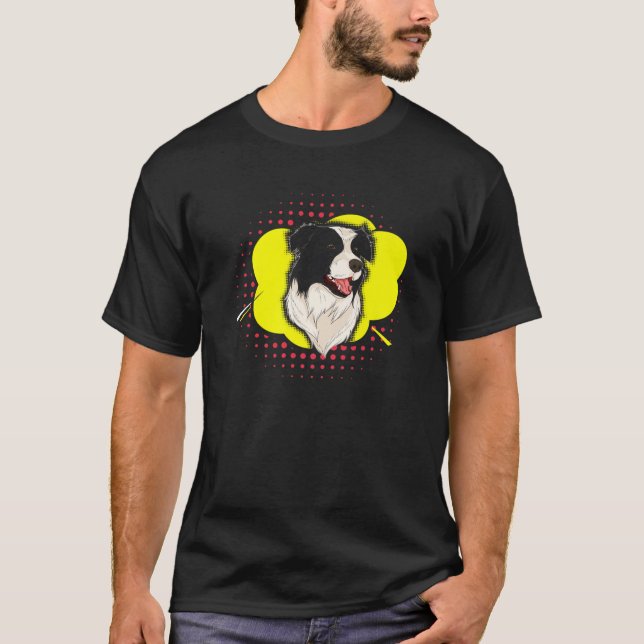 Dog Parent Dog Lover Pet Owner Animal Border Colli T-Shirt (Front)