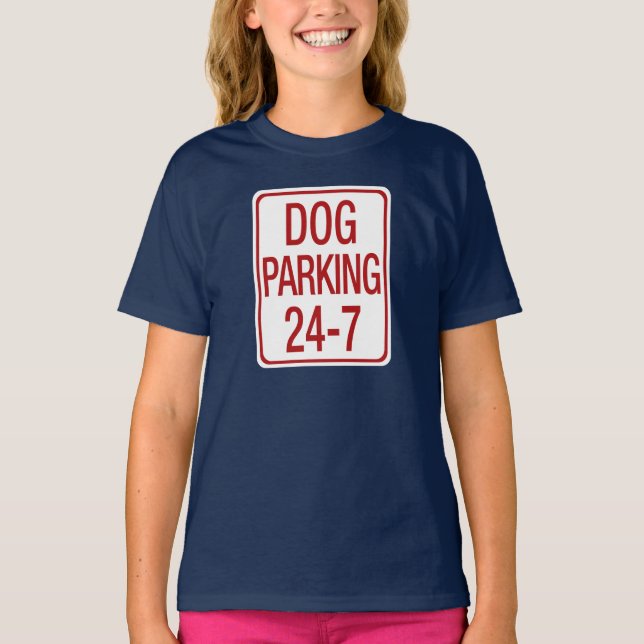Dog Parking T-Shirt (Front)