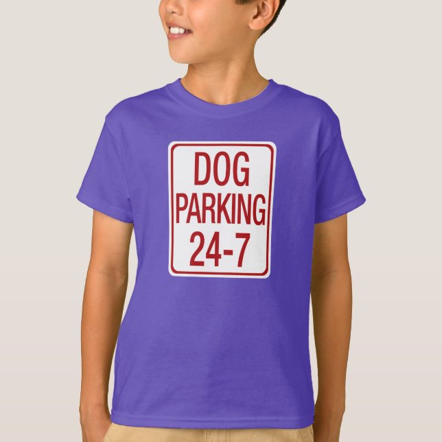 Dog Parking T-Shirt (Front)