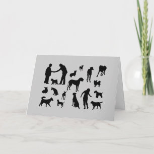 Dog Partners Sympathy Card