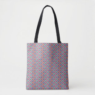 Dog Pattern Printed Tote Bag