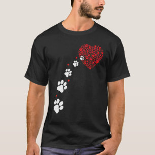 Dog Paw For Dog Owners Women And Men 9 T-Shirt