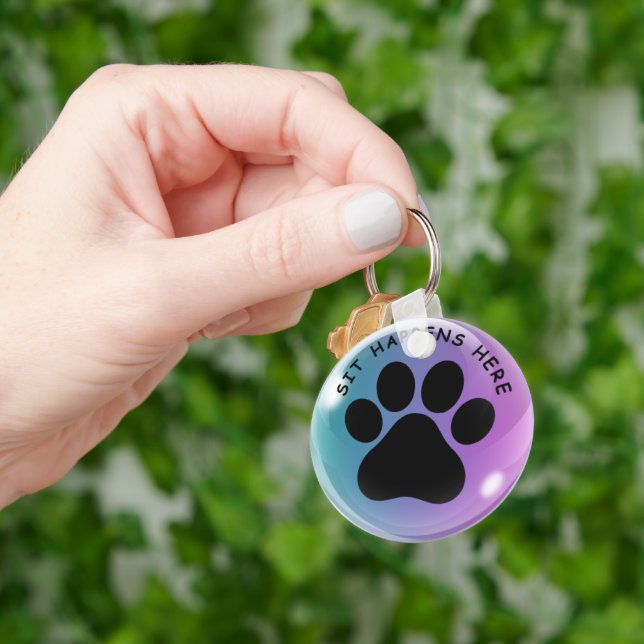 Dog Paw Keychain (Hand)