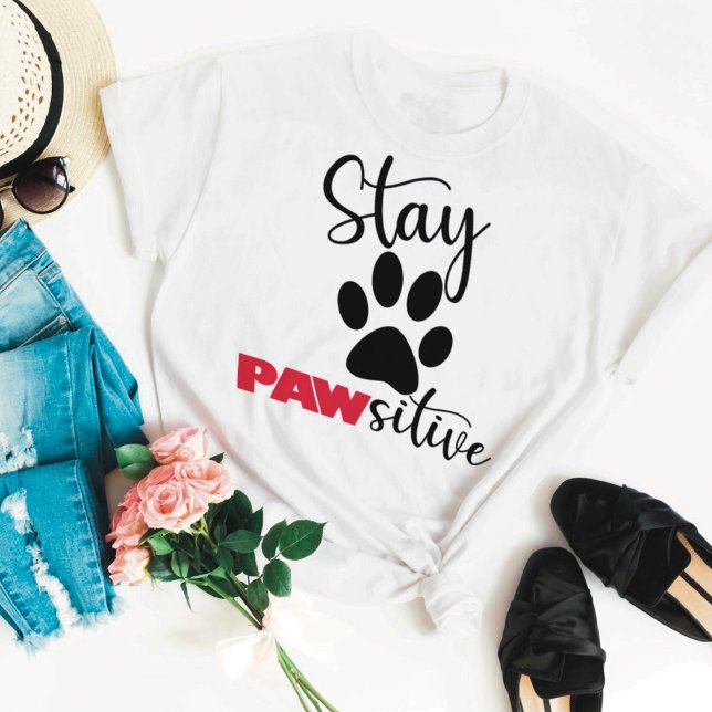 Dog Paw Motivational Pun  T-Shirt (Creator Uploaded)
