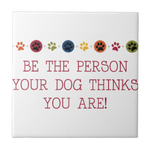 Dog Paw Pet Footprints Tile