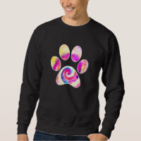 Dog Paw Print Dog Watercolor Paw