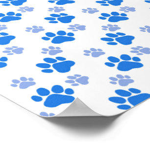Dog Paw Print Simple Animal Lover Cute Puppies