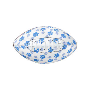 Dog Paw Print Simple Animal Lover Cute Puppies Football