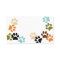 Dog Paw Prints Business Card