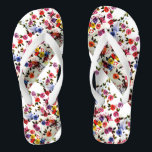 DOG PAW PRINTS WATERING CAN JANDALS<br><div class="desc">DOG PAW PRINTS – colourful delicate flowers and butterflies painted using my dog’s paws dipped in non-toxic watercolor paints – share your love of dogs with family and friends, young and old, on any occasion, any celebration, any holiday. Make your personal Gift Giving with style and love. Be as original...</div>