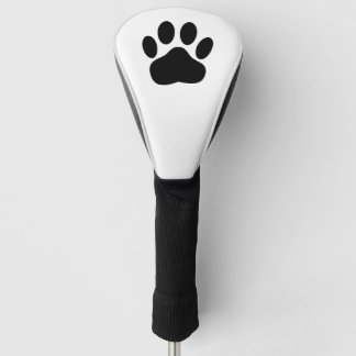 Dog Pawprint Golf Head Cover