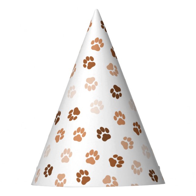Dog paws party hat (Front)