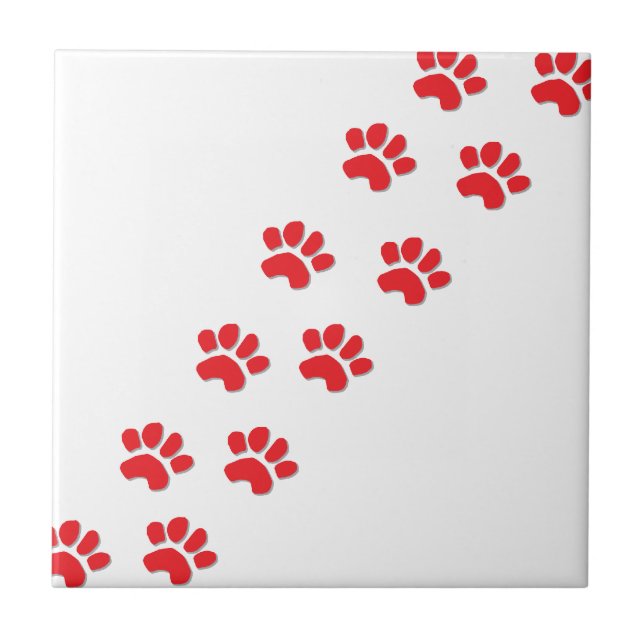 Dog Paws Tile (Front)