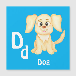 Dog personalise ABC: Letter D - Add Your Name