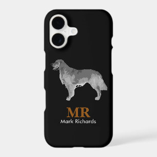Dog - Personalised Name black
