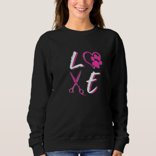 Dog Pet Grooming For Cute Groomer Sweatshirt