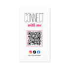 Dog Pet Influencer Photo Social Media QR Code