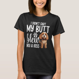 Dog Pet Lover Owner Blew A Kiss Puppy Lover Cockap T-Shirt