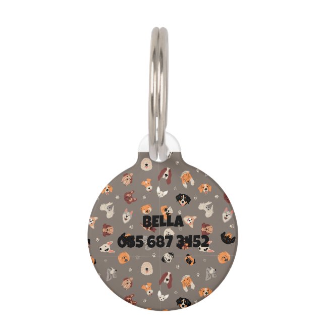 DOG  PET TAG (Front)