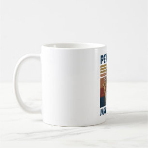 DOG PEW PEW MADAFAKAS VINTAGE RETRO   COFFEE MUG