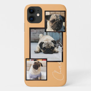 Dog Photo Display, 3 photo's Personalize   Case-Mate iPhone Case