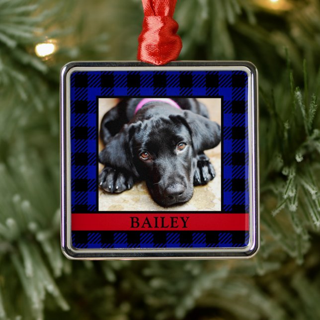 Dog Photo Metal Tree Decoration (Tree)