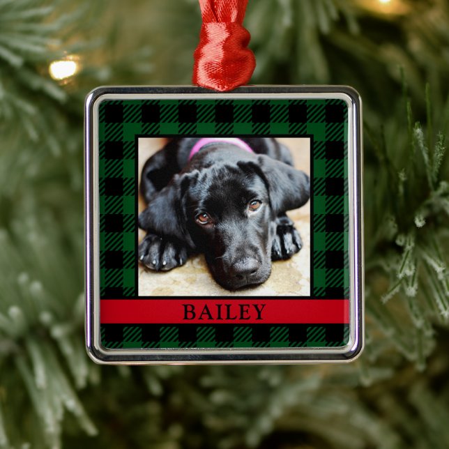 Dog Photo Metal Tree Decoration (Tree)