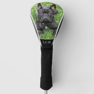 Dog Photo Monogram Golf Head Cover
