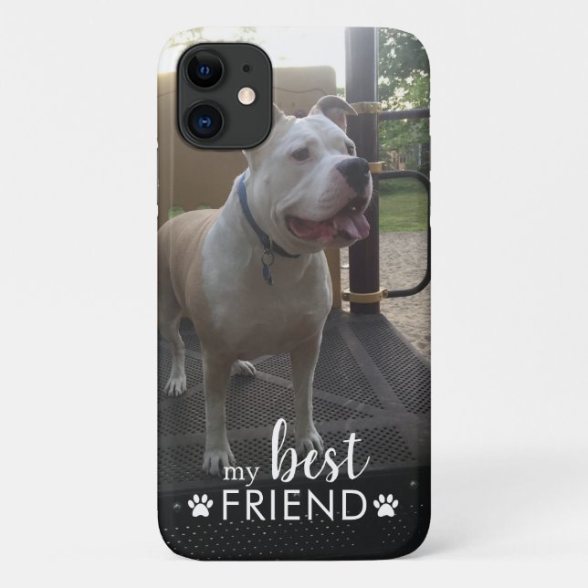 Dog Photo My Best Friend Case-Mate iPhone Case (Back)