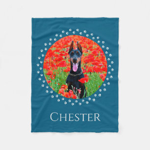 Dog Photo Shirt D Pet Gift  Fleece Blanket