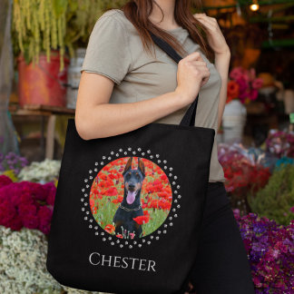 Dog Photo Tote Bag - Personalised Pet Gift