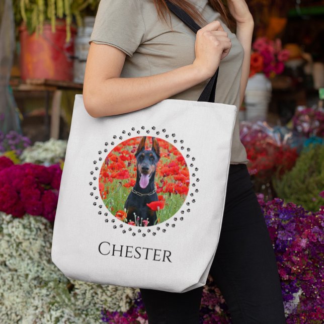 Dog Photo Tote Bag - Personalised Pet Gift (Creator Uploaded)
