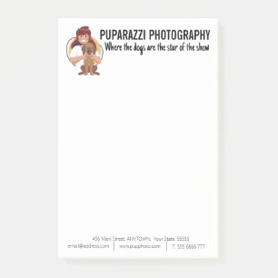 Dog Photography Business Custom  Post-it Notes