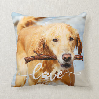 Dog Picture Pillow, Dog Mum Cushion