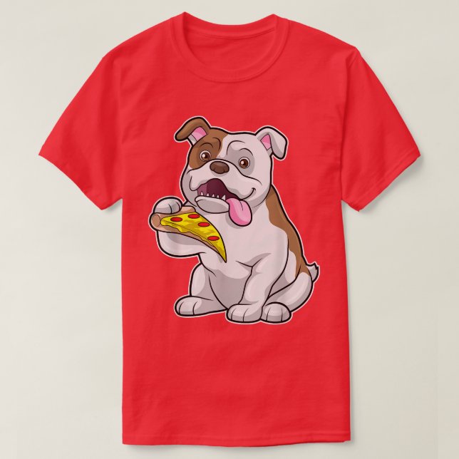 Dog Pizza T-Shirt (Design Front)