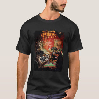 Dog Playing Poker Cards T-Shirt