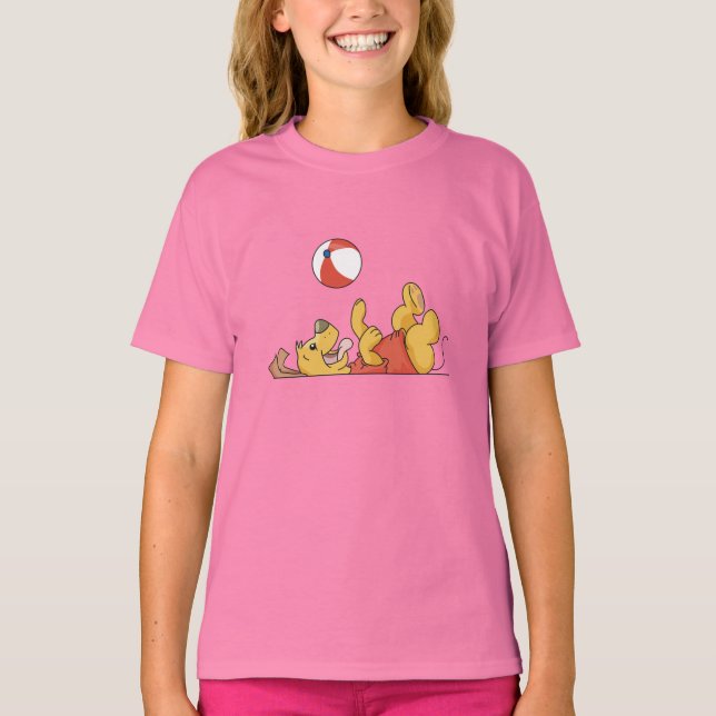 Dog Playing With Ball Tshirts and Gifts (Front)