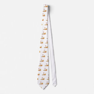 Dog Playing With Ball Tshirts and Gifts Tie