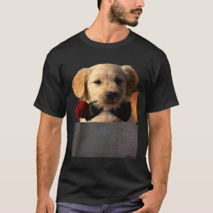 Dog Pocket Cute Puppy Adorable Pug Dogs Pup T-Shirt