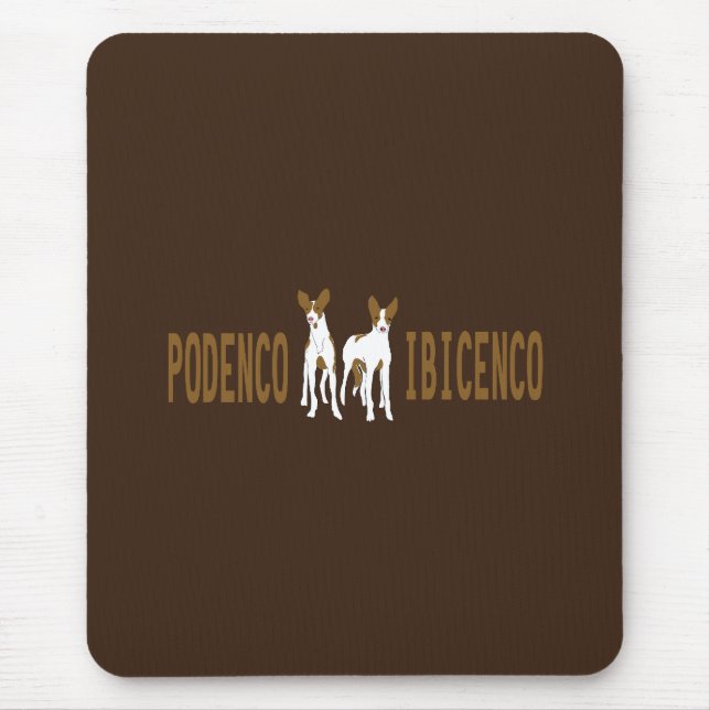 dog-Podenco Ibicenco Mouse Pad (Front)