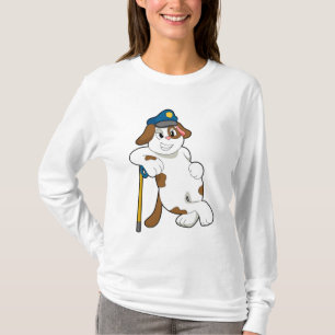 Dog Police officer Police hat T-Shirt