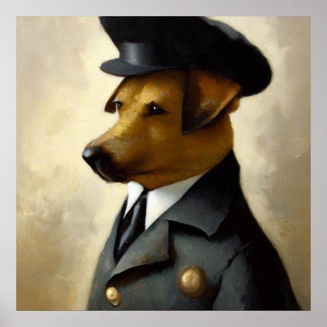 Dog Policeman Poster (Front)