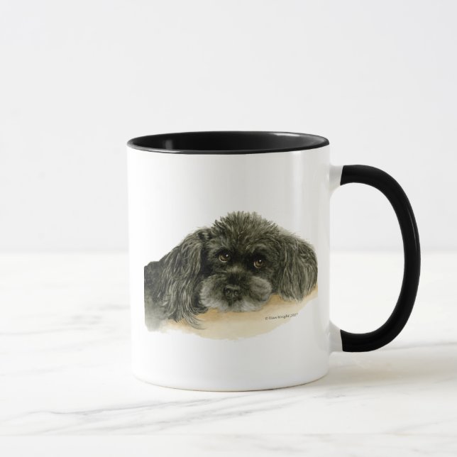 Dog Poodle Mug (Right)