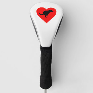 Dog Poop Heart Golf Head Cover